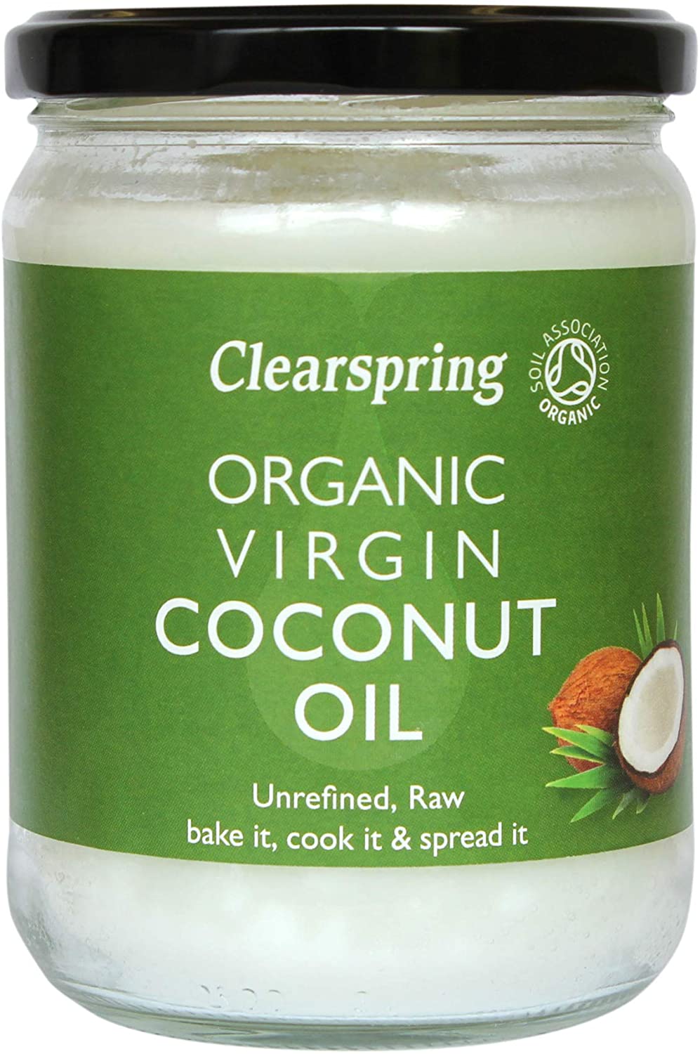  Clearspring Organic Coconut Oil (Unrefined & Raw) 400g