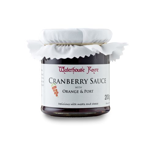 Waterhouse Fayre - Cranberry Sauce with Orange Port