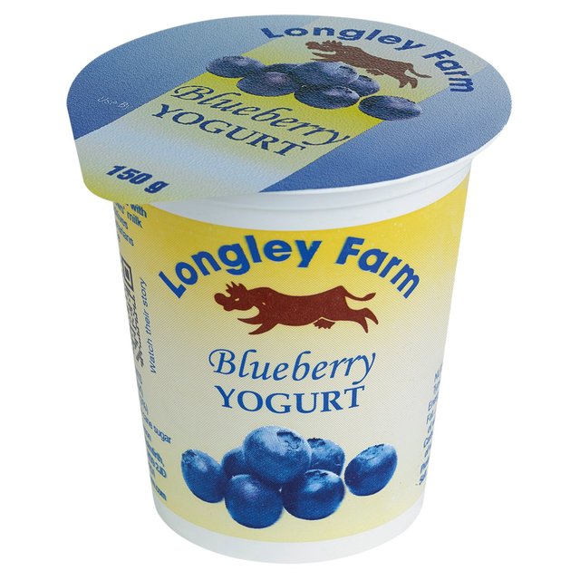 Longley Farm - Blueberry Yogurt 150g