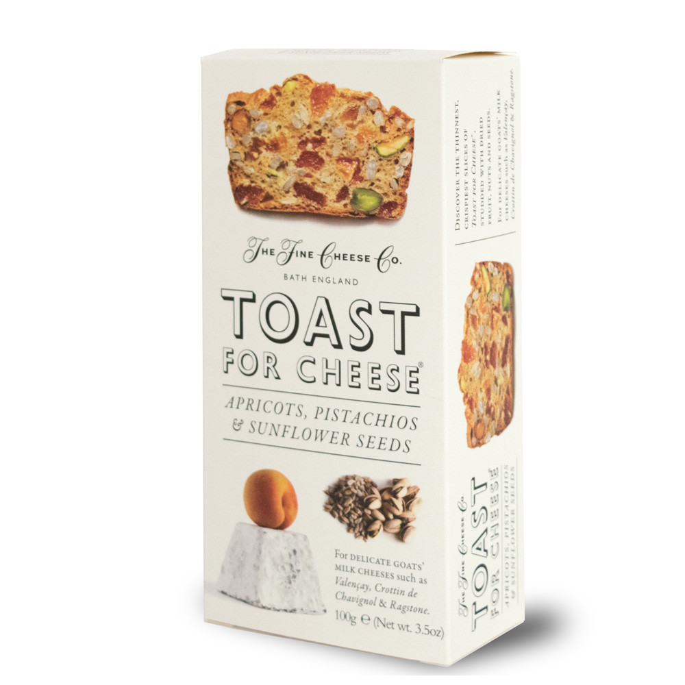 Toast for Cheese Apricots, Pistachios and Sunflower Seeds - 100g
