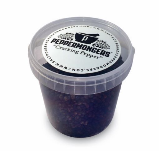 Peppermongers Tellicherry black peppercorns - 500g tub
