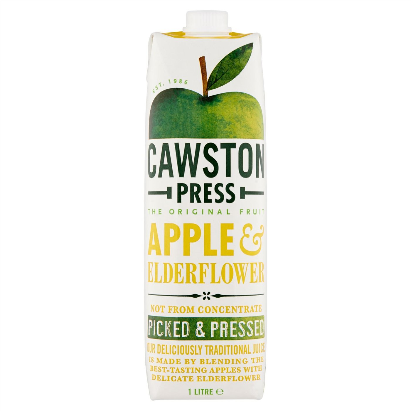 Cawston Press Apple & Elderflower Juice 1litre