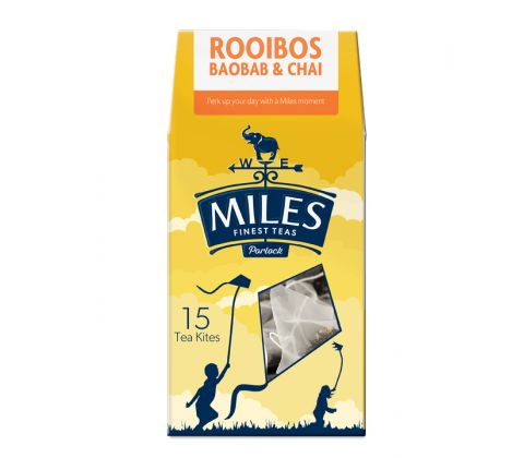 Rooibos, Baobab & Chai 15 Premium Tea Kites