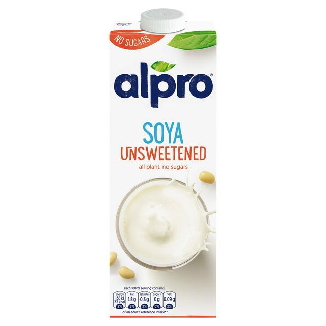Unsweetened Soya Milk UHT - 1 Litre