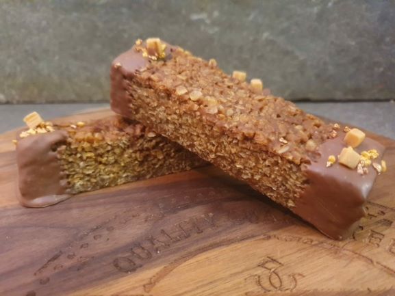 Bobbie's Chocolate Flapjack- only available on Fridays