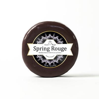 Farm Maid - Spring Rouge Truckle - 200g 