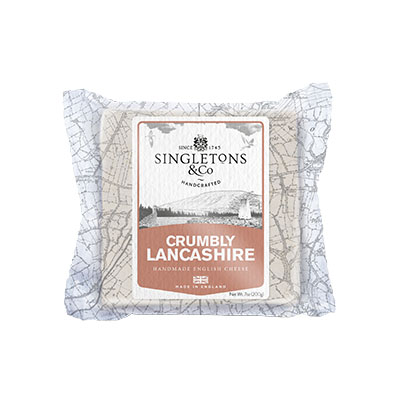 Singleton's Crumbly Lancashire Cheese, 200g