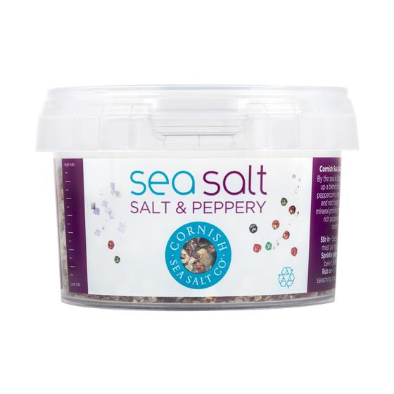 Cornish Sea Salt - Salt & Peppery Seasoning 140g