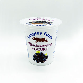 Longley Farm - Blackcurrant Yogurt 150g