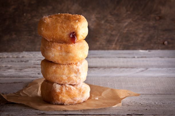 Jam Donuts - pack of 4