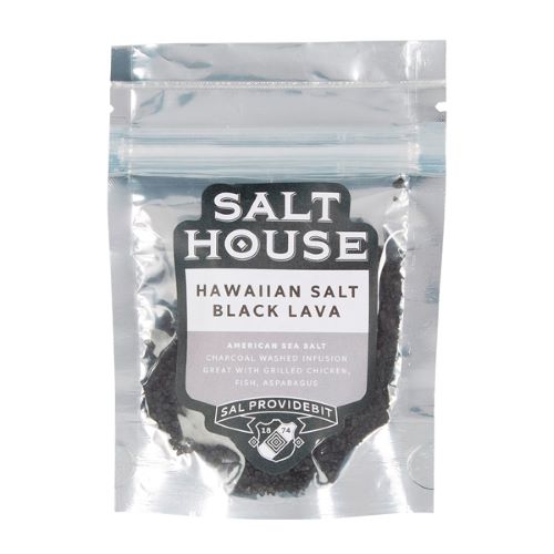Salthouse Hawaiian Black Lava Salt - 200g