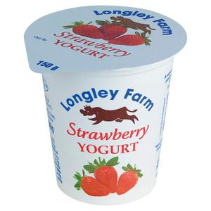 Longley Farm - Strawberry Yogurt 150g