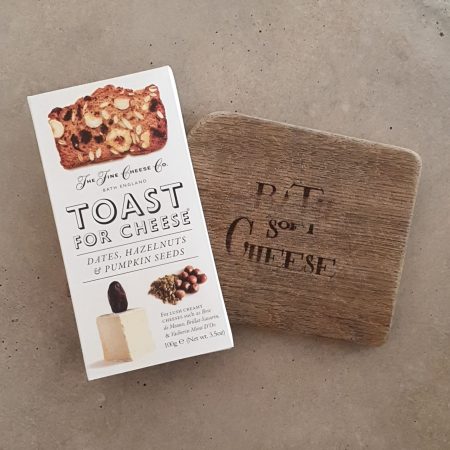 Toast for Cheese Dates, Hazelnuts and Pumpkin Seeds